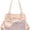 Pink, variant on SPEKSEE Kawaii Ita Tote Bag Versatile PU Leather Handbag Kawaii Cute Clear Window Pin Insert