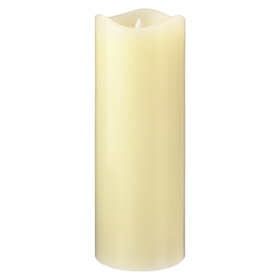 6 Pack: 3" x 8" LED Flame Pillar Candle by Ashland