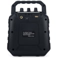 thumbnail image 4 of SoundBeast Firebird Karaoke Machine & Portable PA Speaker System For Kids & Adults - With Lights, Microphone, Bluetooth (Black), 4 of 6