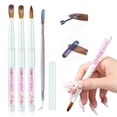 thumbnail image 1 of Set de pinceles acrílicos para uñas SAVILAND Essentials Kolinsky, 3 piezas, 1 of 7