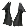 thumbnail image 1 of Motorcycle Fuel  Side Cover, 2 Pieces ABS Black Wearproof Gas  Side Fairing Pre Drilled  for YZF R6 2006-2007, 1 of 8