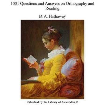 - 1001 Questions and Answers on Orthography and Reading - eBook
