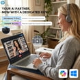thumbnail image 4 of HP 15.6-inch Touchscreen Laptop Computer - 15.6'' FHD Anti-Glare Touch • 8GB RAM, 256GB SSD • Intel 8-Core i3-N305 • Win 11Pro • Ai Copilot • WiFi-6 • Long Battery Life • Laptop for Business(Blue), 4 of 8