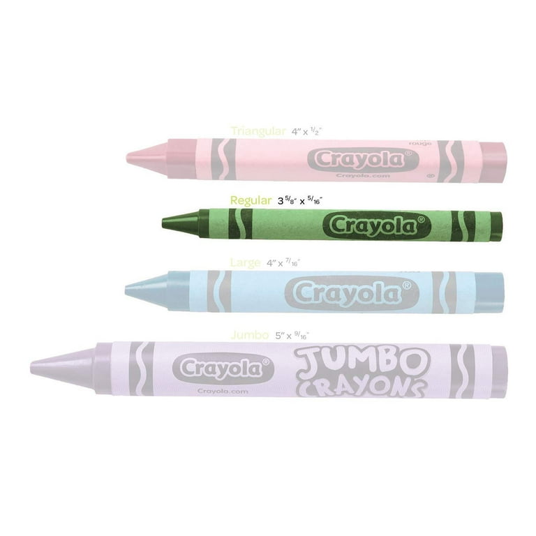 Crayola Triangular Crayons 8 ct - The School Box Inc