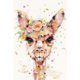 thumbnail image 1 of Diamond Painting (DE6001) DIY Square 5D Color Flower Deer Kit (FH065) 45x60cm Hugtrwg Para estrenar, 1 of 1