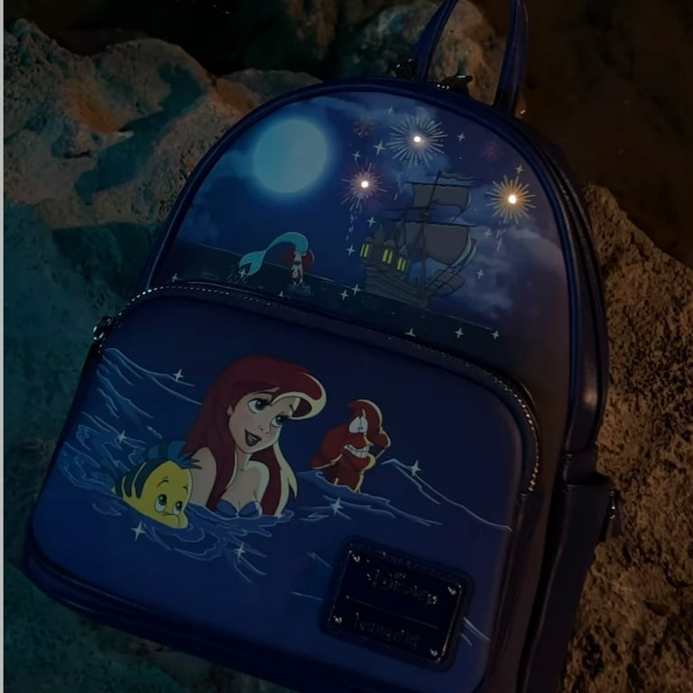 Loungefly disney the little best sale mermaid ariel grotto mini backpack