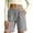 #New Gray, variant on No Boundaries Women's Casual Shorts Summer Elastic Waisted Drawstring Knit Shorts with Pockets