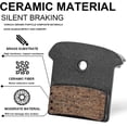 thumbnail image 4 of BUCKLOS MTB Hydraulic Brake Ceramic Pads Road Bike Disc Brake Pad Bicycle Brake Pad fit for Shimano L05A J04C H03C NUT, 4 of 7