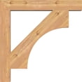 thumbnail image 3 of Ekena Millwork 3 1/2"W x 28"D x 28"H Westlake Block Smooth Bracket, Western Red Cedar, 3 of 25