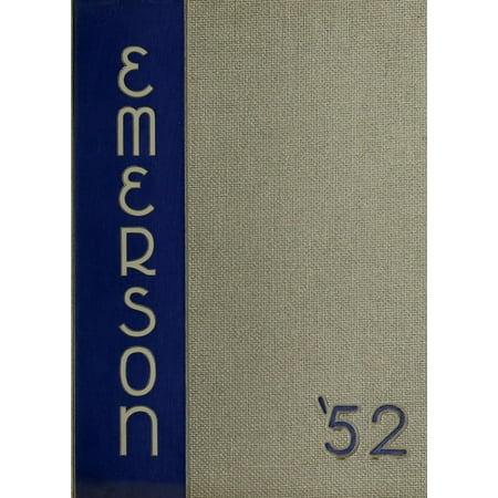 (Custom Reprint) Yearbook: 1952 Emerson College - Emersonian Yearbook (Boston MA)