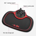 thumbnail image 2 of Non Slip Phone Pad for Car 360Degree Rotating Phone Holder Car Dashboard Anti Slip Rubber Pad for Phones Sunglasses Keys, 2 of 4