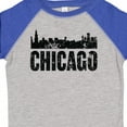 thumbnail image 4 of Inktastic Chicago Skyline Grunge Boys or Girls Toddler T-Shirt, 4 of 5