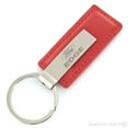 thumbnail image 1 of Ford Edge Rectangular Leather Key Chain (Red), 1 of 3