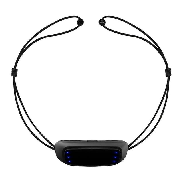 Noise Reduction Muscle Stimulator Electric Snore Stopping Instrument Durable Hotel Travel Black Smart Snoring Stopper