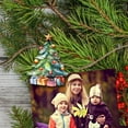thumbnail image 6 of Christmas Tree Decorative Wooden Clip-on Ornaments Set of 6 by G. Debrekht - Christmas Decor - 8090044C-S6, 6 of 10