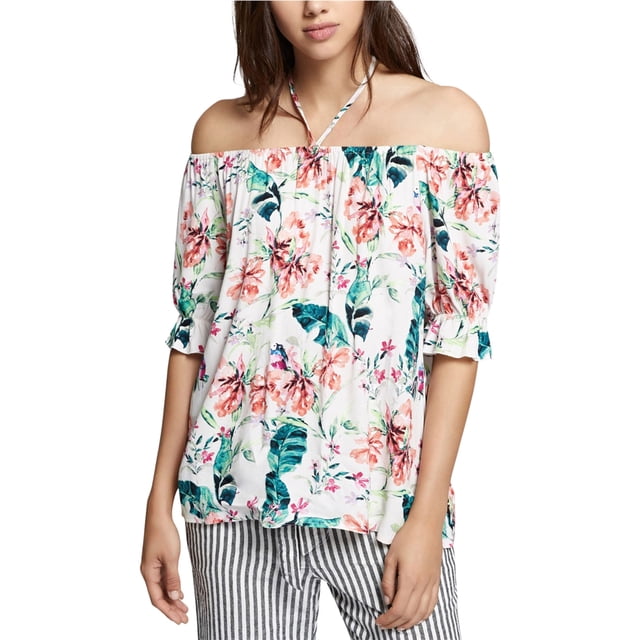 Blusa con hombros descubiertos y Estampado floral Sanctuary Clothing Mujer Paradise S