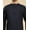 Blue, variant on Men's Handmade Cotton Longline Casual Henley Shirts Long Sleeve Round Neck Collar Summer Hippie T Shirts with Pocket