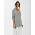 thumbnail image 3 of Oversized V-Neck Knit Sweater, 3 of 5