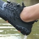 thumbnail image 3 of Zapatos de agua de goma para la playa, zapatillas antideslizantes para vadear en la playa (negro 36) Ehuebsd Para Estrenar, 3 of 9