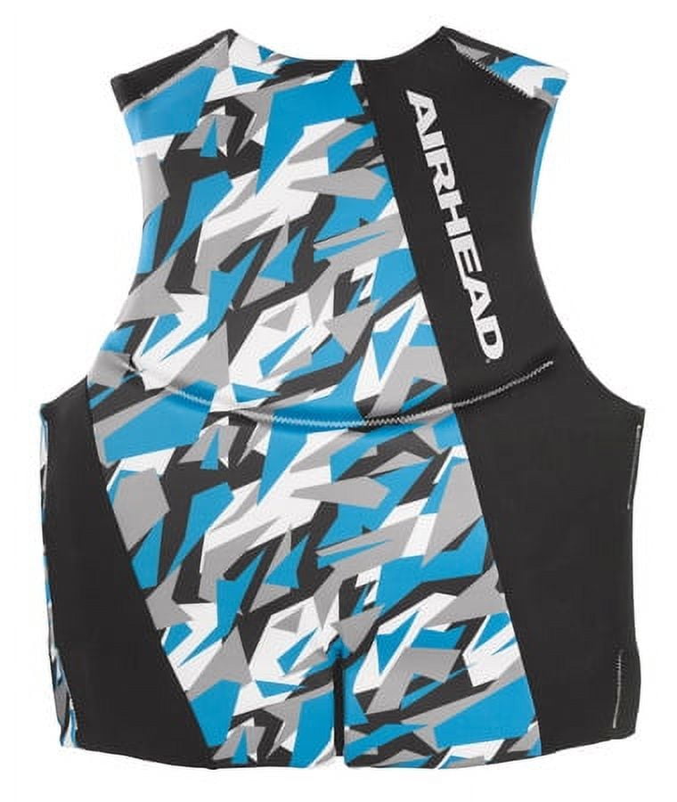 Airhead Neolite Men's Life Jacket, Kwik-Dry Tech, XS, Camo Cool Blue
