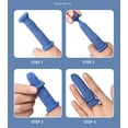 thumbnail image 5 of Trianu 15Pcs Finger Bandages for Finger Tips, Reusable Finger Cots Finger Protectors for Wounds, Breathable Elastic Finger Gloves Thumb Covers for Garden, Kitchen, Sculpture (Skin Color), 5 of 8