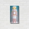 thumbnail image 3 of Luxe Metal Art 'Nutcracker III Blush' by Ryan Fowler, Metal Wall Art, 12"x24", 3 of 9
