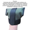 thumbnail image 4 of Stroke Recovery Gloves, Accessory Rehabilitation 2pcs Grip Strength Exercise Comfortable Finger Stoke Orthotics Gloves  for Hand Injury for Elderly, 4 of 8
