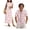 Cherry Blossom, variant on Hawaiian Matching Clothes for Couples Breathable Short Sleeve Button Down Polynesian Tribal Floral 4-Way Stretch Men Shirts Lightweight for Romantic Date Washable