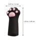 thumbnail image 3 of 3 fundas protectoras de silicona con forma de pata de gato para tijeras de cutículas de uñas, 3 of 8