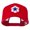 Red, variant on WWII Army Service Forces Patched Mesh Back Cap - Red OSFM