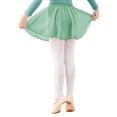 thumbnail image 3 of Toddler Little Girls Ballet Dance Chiffon Skate Skirt with Elastic Waist, 3 of 5