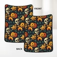 thumbnail image 6 of Pofeuu Halloween Skull Print Bed Blanket, Soft Flannel Blankets for Bed,Sofa, Couch, Chair, 50 X 60 Inches, Double Layer, 6 of 8