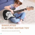 thumbnail image 4 of Juguete de Guitarra 17 Pulgadas para NiñOs, Instrumentos Musicales EléCtrica 4 Cuerdas Instrumento ElectróNico PortáTil,A, 4 of 5