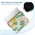 thumbnail image 2 of FORMRS 15-15.6 inch Laptop Sleeve Case Soft Carrying Quilted Computer Bag Cover, Floral Wave, 2 of 7