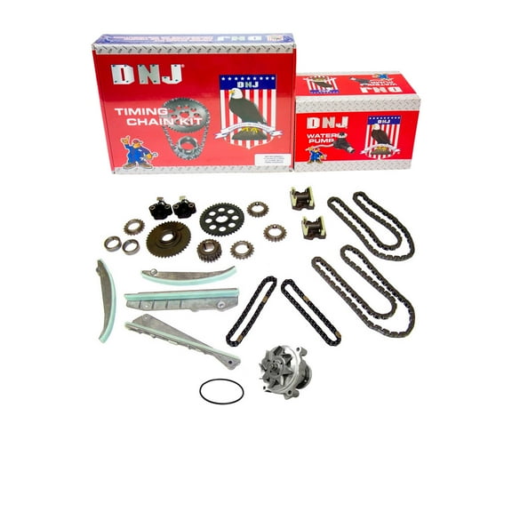 DNJ TK4164BWP Timing Chain Kit with Water Pump Fits Cars & Trucks 03-05 Lincoln 4.6L V8 DOHC