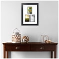 thumbnail image 2 of ArtToFrames Collage Photo Picture Frame with 3 - 3x5 Openings, Framed in Black with Super White and Black Mats (CDM-3926-82), 2 of 8