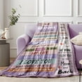 thumbnail image 4 of LHSHID Grandma Gifts Blankets from Granddaughter Mothers Day Blanket Gifts for Grandma Birthday Gifts for Grandma Christmas Thanksgiving Gifts Ideas Throw Blankets 50x60in, 4 of 6