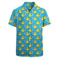 thumbnail image 3 of Camisetas gráficas divertidas con estampado 3D de frutas y piña para hombre, camisas casuales holgadas de manga corta para playa hawaiana, ropa de calle de verano para hombre, 3 of 5