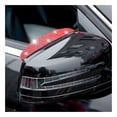 thumbnail image 1 of 2PCS Car Rear View Mirror Rain Eyebrows, Bling Crystal Rear View Mirror Rain Visor Guard, Rhinestone Rainproof Car Side Mirror Rain Visor Smoke Cover, Universal for Car, Truck, SUV,Red, 1 of 7