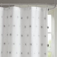 thumbnail image 2 of Dovelina Black Shower Curtain with 12 pcs Hooks,72" x 72", Machine-Washable, 2 of 5