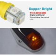 thumbnail image 3 of Paquete de 5 luces LED de posición de cabina con lente ahumada, luz de circulación para techo con paquete de cableado para camioneta 1973-1997, 3 of 5