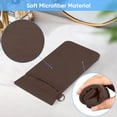 thumbnail image 2 of Funda para gafas FINTIE Double con correa de transporte, color marrón, 2 of 8