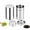 300ml*2, variant on 2 Pack Matcha Powder Storage Canisters, 304 Stainless Steel Tea Tins with Double Lids, Small Tea Canister for Loose Leaf Tea, Coffee Grounds, Cocoa, Sugar, Spices, Kitchen Pantry Storage.