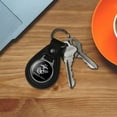 thumbnail image 3 of Marine Mom USMC White Logo on Black Officially Licensed Black Leather Keychain, 3 of 6