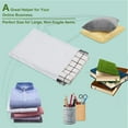 thumbnail image 3 of SJPACK 100pcs 14.5x19 Poly Mailers 2.5 Mil Envelopes Shipping Bags With Self Sealing Strip, White Poly Mailers, 3 of 6