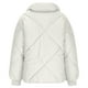 thumbnail image 5 of Parkas de manga larga para mujer, ropa de invierno acolchada de algodón corta con cremallera y manga larga, ropa de algodón de manga larga para mujer, blusa para mujer, 5 of 6