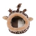 thumbnail image 3 of Casa de conejillo de indias suave para mascotas jaula de cama Likrtyny para hámster Mini animales ratones cama nido para hámster casa pequeña para perro y gato, 3 of 6