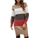 thumbnail image 2 of Puntoco-suéter de manga larga para mujer, tops holgados con cuello redondo, blusa de punto, suéter de punto, liquidación de Navidad Puntoco Puntoco-3122, 2 of 5