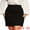 Black, variant on DARING DIVA Women's Plus Skirt Faux Suede High Waist Bodycon Mini Skirts 1X Brown
