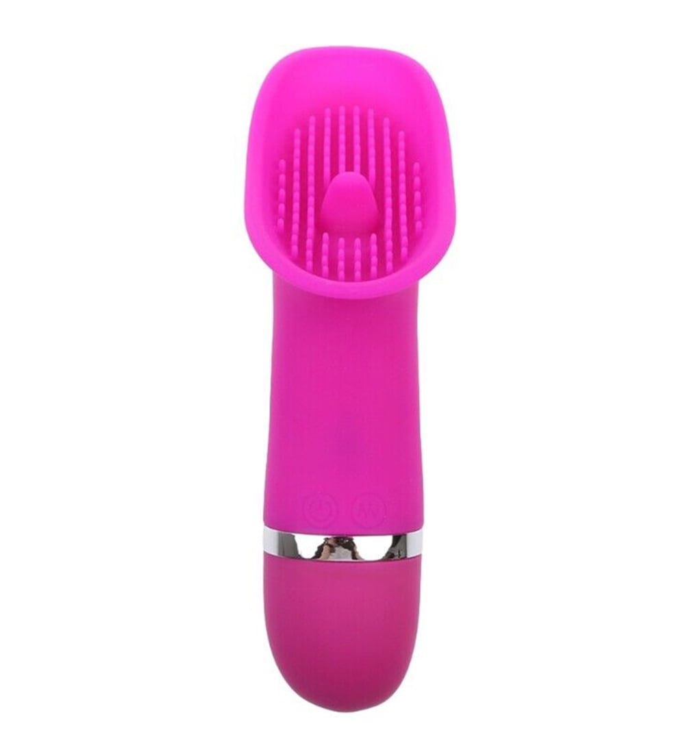 Playmate Tounge Vibrator G-Spot Oral Massager Sex Toys For Women, Rose